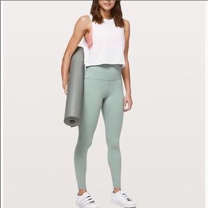 Lululemon Align light green 28” leggings